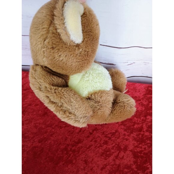 Vintage California Stuffed Toys Plush Bear Brown & Cream 10" Korea Synthetic Fib - Picture 2 of 6